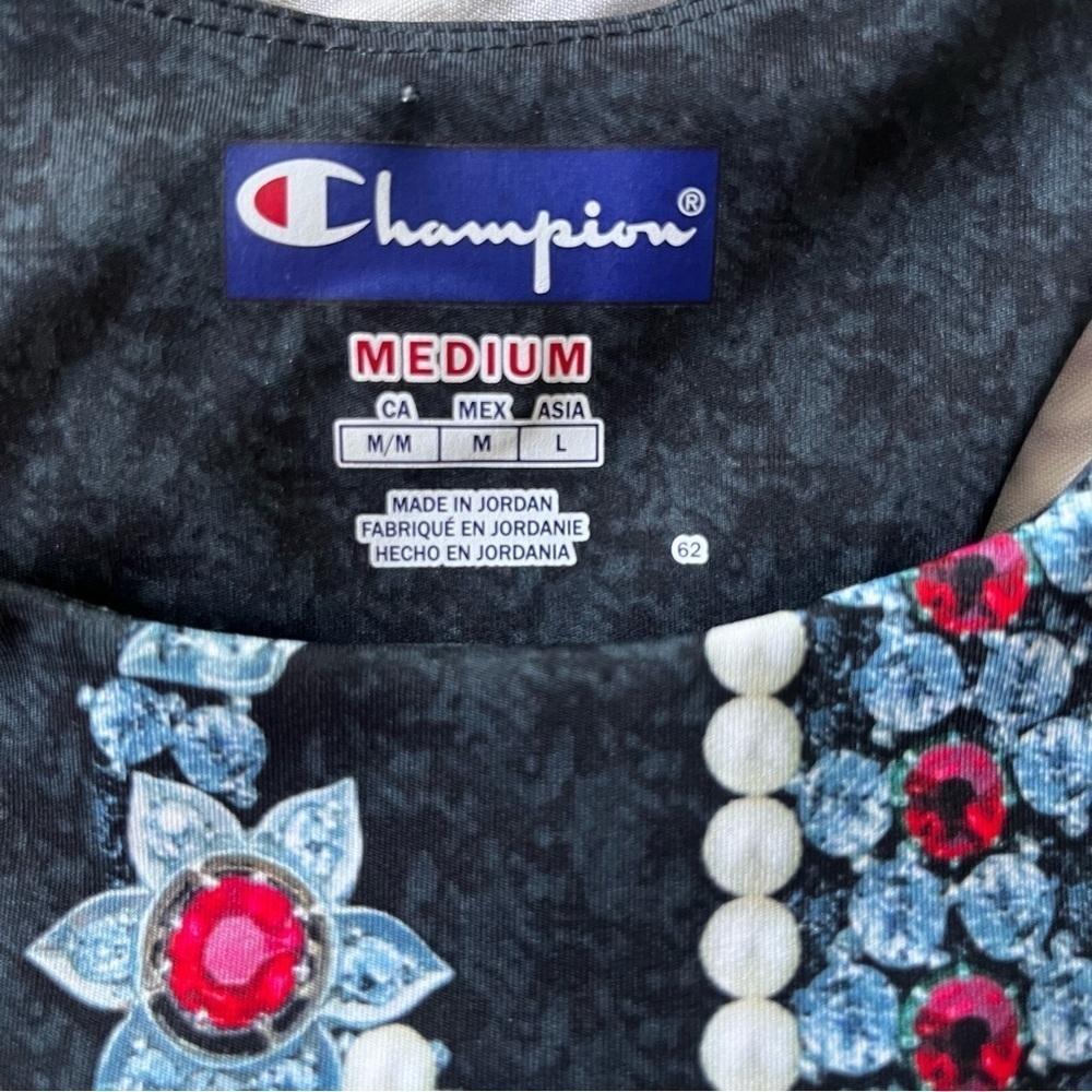 Champion C Bling Fitted Crop Top Women’s Size Medium - Picture 8 of 10